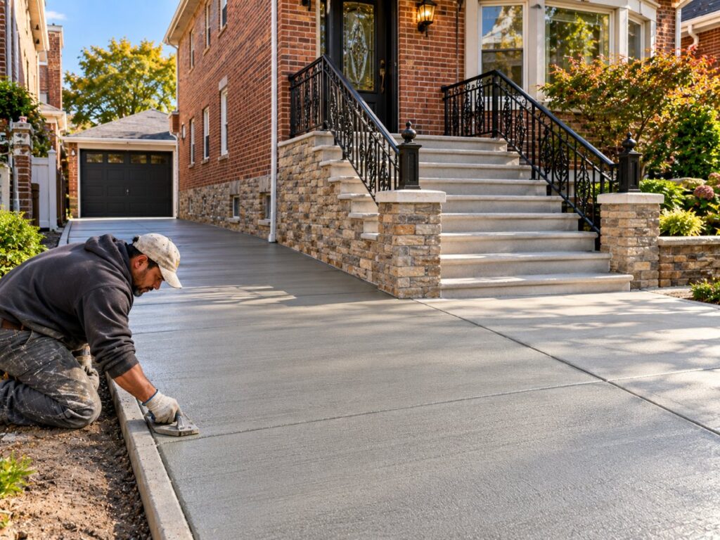 Concrete Work by Golden Stone Construction