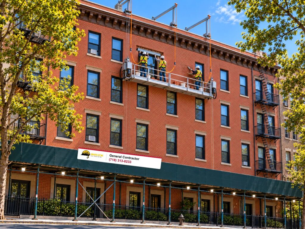 Facade Repair and Local Law 11 by Golden Stone Construction