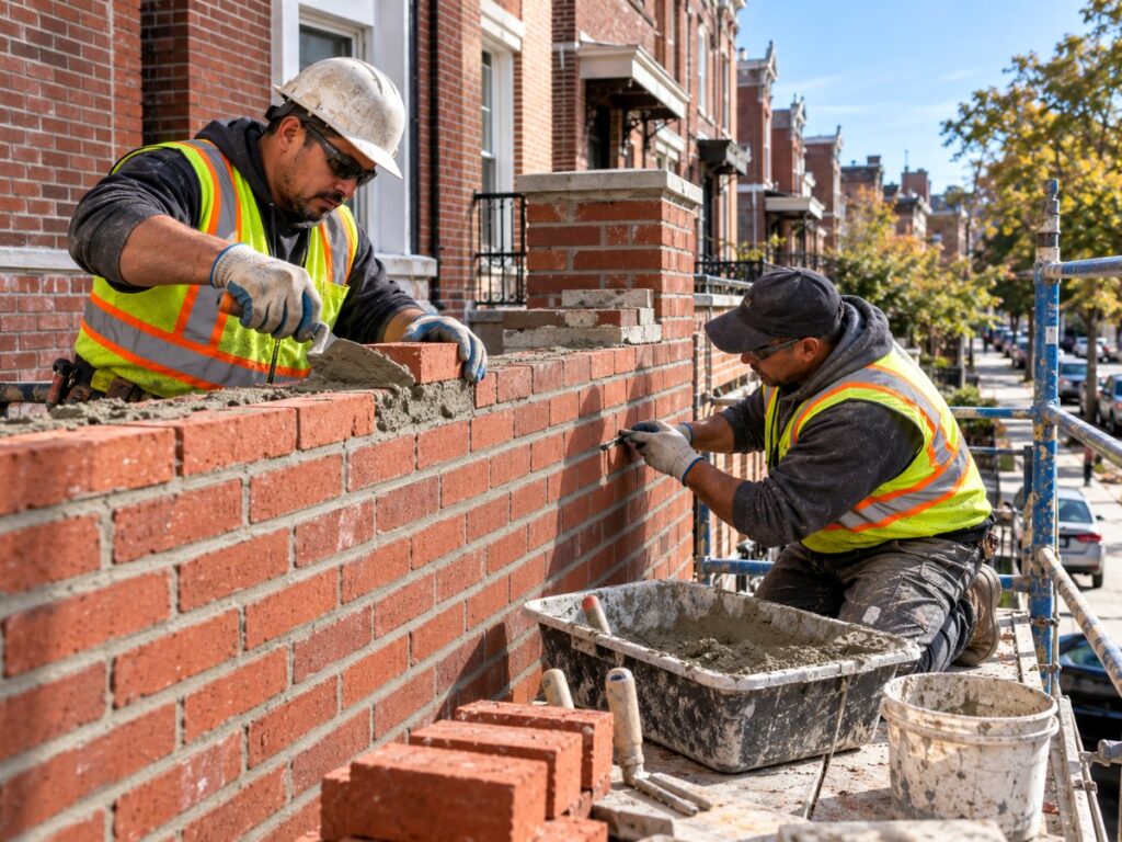 Masonry and Brick Pointing by Golden Stone Construction