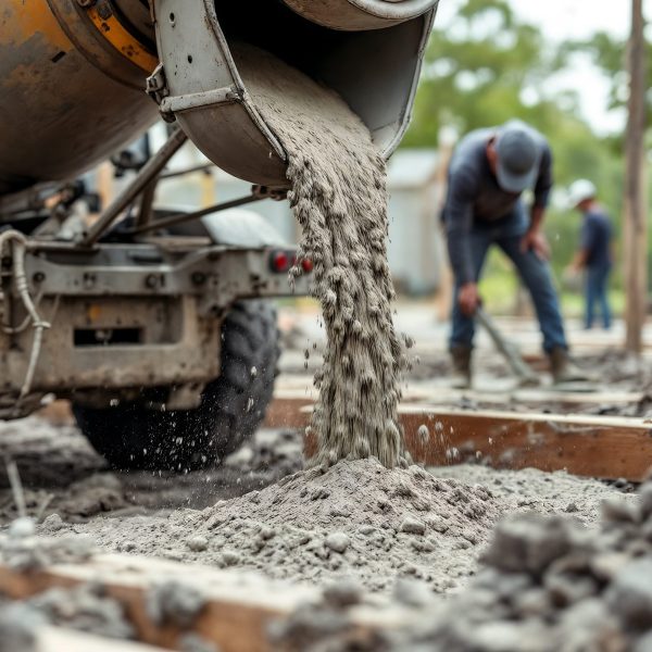 pouring-concrete-as-foundation